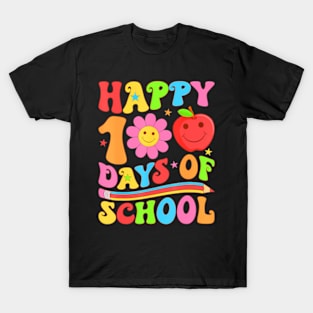 Happy 100Th Day Of School Teacher 100Days Of School Boy Girl T-Shirt